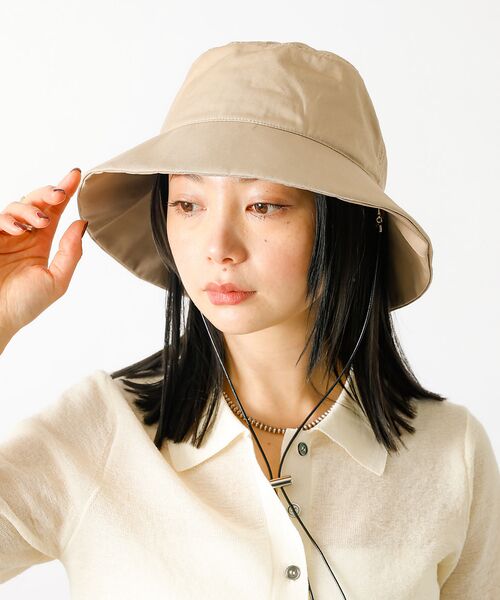 Rouge vif la cle / ルージュ・ヴィフ ラクレ ハット | 【Ruben/ルーベン】コットンナイロンハット（顎紐付き）【WEB限定】 | 詳細21