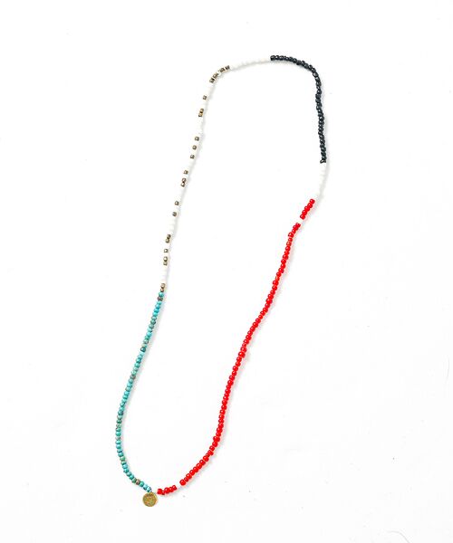 Rouge vif la cle / ルージュ・ヴィフ ラクレ ネックレス・ペンダント・チョーカー | 【Le Melange/ル・メランジュ】ビースロングネックレス / ユニセックス | 詳細1