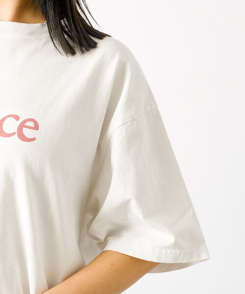 Rouge vif la cle / ルージュ・ヴィフ ラクレ Tシャツ | 【REMI RELIEF / レミレリーフ】ロゴTシャツ / SP加工14/天竺 | 詳細9