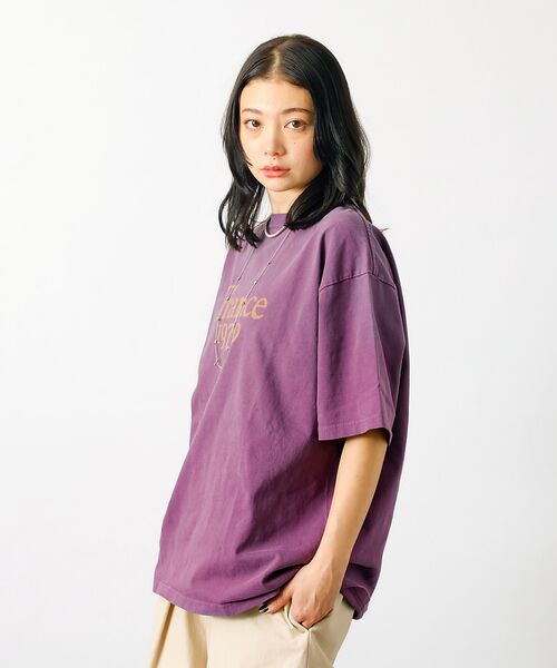 Rouge vif la cle / ルージュ・ヴィフ ラクレ 【REMI RELIEF / レミレリーフ】ロゴTシャツ / SP加工14/天竺 Rouge vif la cle｜【REMI RELIEF / レミレリーフ】ロゴTシャツ