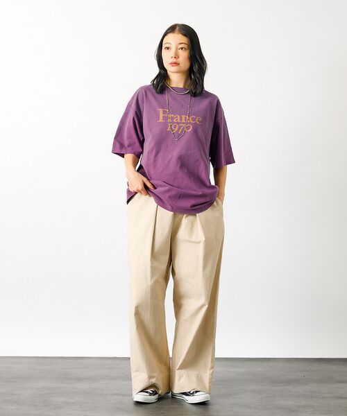 Rouge vif la cle / ルージュ・ヴィフ ラクレ Tシャツ | 【REMI RELIEF / レミレリーフ】ロゴTシャツ / SP加工14/天竺 | 詳細18