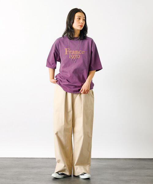 REMI RELIEF / レミレリーフ】ロゴTシャツ / SP加工14/天竺 （T