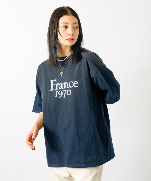 Rouge vif la cle / ルージュ・ヴィフ ラクレ Tシャツ | 【REMI RELIEF / レミレリーフ】ロゴTシャツ / SP加工14/天竺 | 詳細21