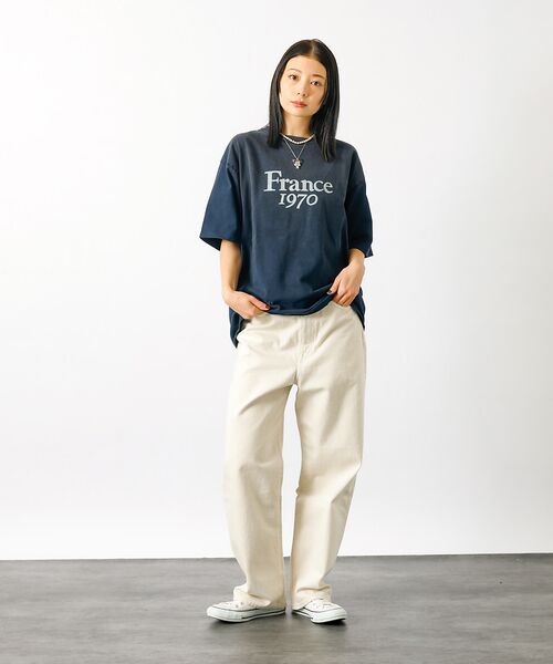 Rouge vif la cle / ルージュ・ヴィフ ラクレ Tシャツ | 【REMI RELIEF / レミレリーフ】ロゴTシャツ / SP加工14/天竺 | 詳細24