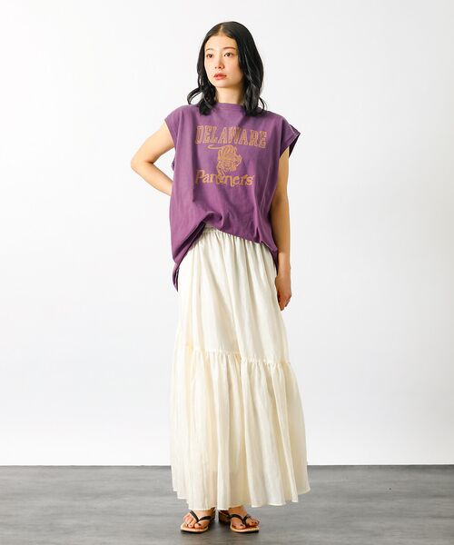 Rouge vif la cle / ルージュ・ヴィフ ラクレ Tシャツ | 追加1【REMI RELIEF / レミレリーフ】ロゴTシャツ / ノースリーブ | 詳細2