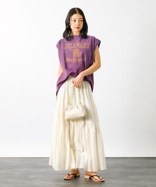 Rouge vif la cle / ルージュ・ヴィフ ラクレ Tシャツ | 追加1【REMI RELIEF / レミレリーフ】ロゴTシャツ / ノースリーブ | 詳細3