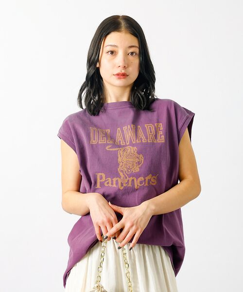 Rouge vif la cle / ルージュ・ヴィフ ラクレ Tシャツ | 追加1【REMI RELIEF / レミレリーフ】ロゴTシャツ / ノースリーブ | 詳細4
