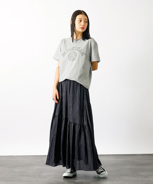 Rouge vif la cle / ルージュ・ヴィフ ラクレ Tシャツ | 【REMI RELIEF / レミレリーフ】ロゴTシャツ / SP加工T(MIC | 詳細4