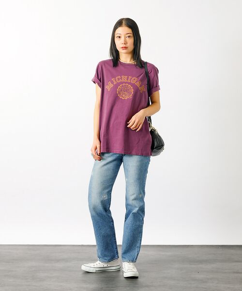 Rouge vif la cle / ルージュ・ヴィフ ラクレ Tシャツ | 【REMI RELIEF / レミレリーフ】ロゴTシャツ / SP加工T(MIC | 詳細13