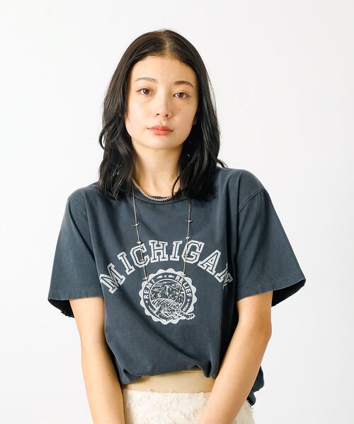 Rouge vif la cle / ルージュ・ヴィフ ラクレ Tシャツ | 【REMI RELIEF / レミレリーフ】ロゴTシャツ / SP加工T(MIC | 詳細15