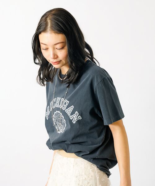 Rouge vif la cle / ルージュ・ヴィフ ラクレ Tシャツ | 【REMI RELIEF / レミレリーフ】ロゴTシャツ / SP加工T(MIC | 詳細16