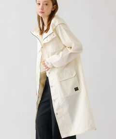 Rouge vif la cle / ルージュ・ヴィフ ラクレ ブルゾン | 【TAION/タイオン】ナイロン フード コート / ノンダウン ミリタリー【W