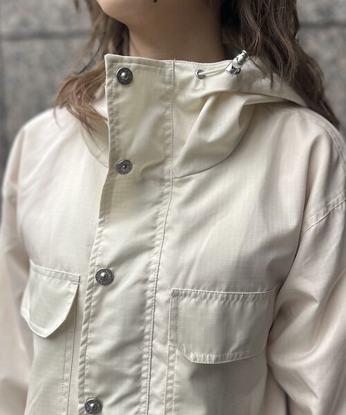 Rouge vif la cle / ルージュ・ヴィフ ラクレ ブルゾン | 【TAION/タイオン】ナイロン フード コート / ノンダウン ミリタリー【W | 詳細10