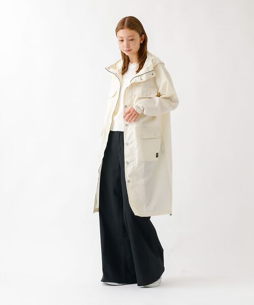 Rouge vif la cle / ルージュ・ヴィフ ラクレ ブルゾン | 【TAION/タイオン】ナイロン フード コート / ノンダウン ミリタリー【W | 詳細4