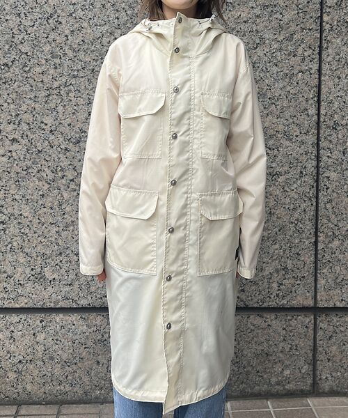 Rouge vif la cle / ルージュ・ヴィフ ラクレ ブルゾン | 【TAION/タイオン】ナイロン フード コート / ノンダウン ミリタリー【W | 詳細7