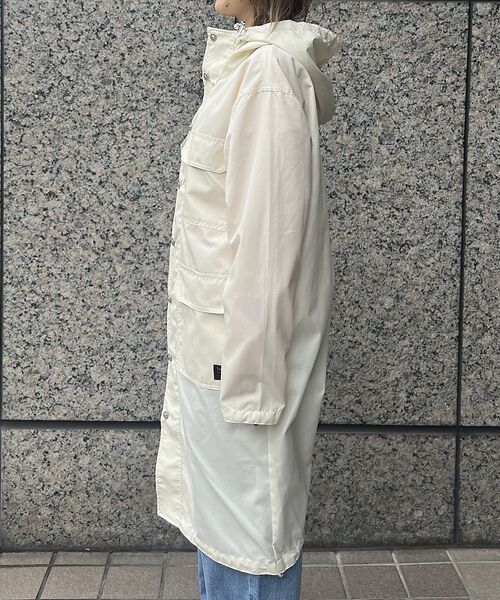 Rouge vif la cle / ルージュ・ヴィフ ラクレ ブルゾン | 【TAION/タイオン】ナイロン フード コート / ノンダウン ミリタリー【W | 詳細8