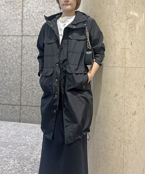 Rouge vif la cle / ルージュ・ヴィフ ラクレ ブルゾン | 【TAION/タイオン】ナイロン フード コート / ノンダウン ミリタリー【W | 詳細17