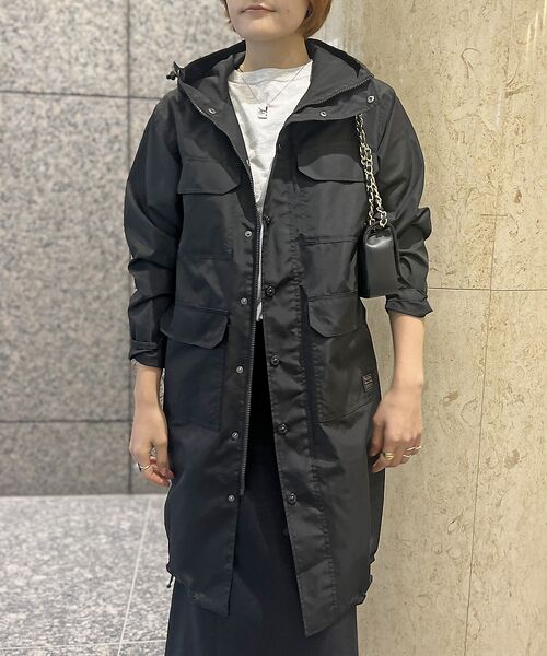 Rouge vif la cle / ルージュ・ヴィフ ラクレ ブルゾン | 【TAION/タイオン】ナイロン フード コート / ノンダウン ミリタリー【W | 詳細26