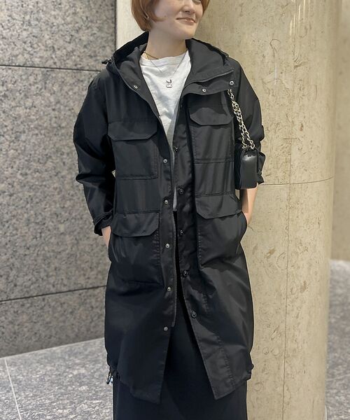 Rouge vif la cle / ルージュ・ヴィフ ラクレ ブルゾン | 【TAION/タイオン】ナイロン フード コート / ノンダウン ミリタリー【W | 詳細27