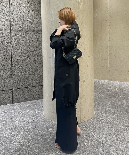 Rouge vif la cle / ルージュ・ヴィフ ラクレ ブルゾン | 【TAION/タイオン】ナイロン フード コート / ノンダウン ミリタリー【W | 詳細20