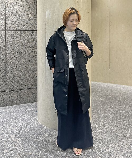 Rouge vif la cle / ルージュ・ヴィフ ラクレ ブルゾン | 【TAION/タイオン】ナイロン フード コート / ノンダウン ミリタリー【W | 詳細22