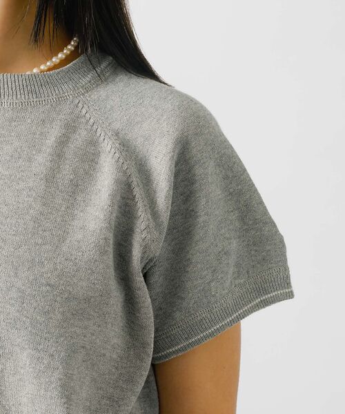 Rouge vif la cle / ルージュ・ヴィフ ラクレ ニット・セーター | 【SOMETHING/サムシング】コットンニットプルオーバー / ラグラン【WE | 詳細11