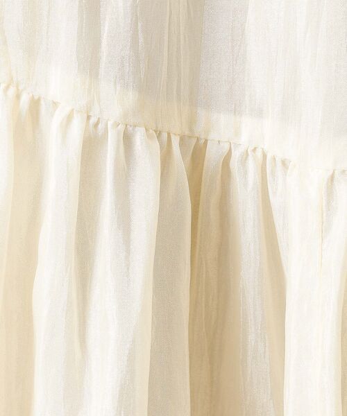 Rouge vif la cle / ルージュ・ヴィフ ラクレ ロング・マキシ丈スカート | 【MICA&DEAL/マイカアンドディール】ギャザースカート【WEB限定】 | 詳細3