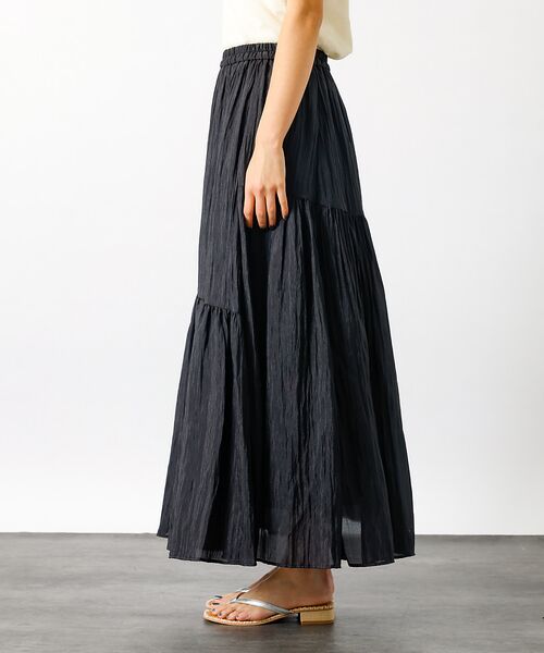 Rouge vif la cle / ルージュ・ヴィフ ラクレ ロング・マキシ丈スカート | 【MICA&DEAL/マイカアンドディール】ギャザースカート【WEB限定】 | 詳細19