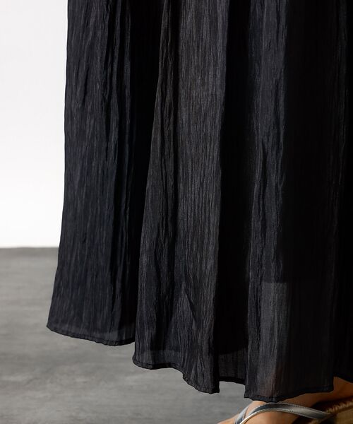 Rouge vif la cle / ルージュ・ヴィフ ラクレ ロング・マキシ丈スカート | 【MICA&DEAL/マイカアンドディール】ギャザースカート【WEB限定】 | 詳細23