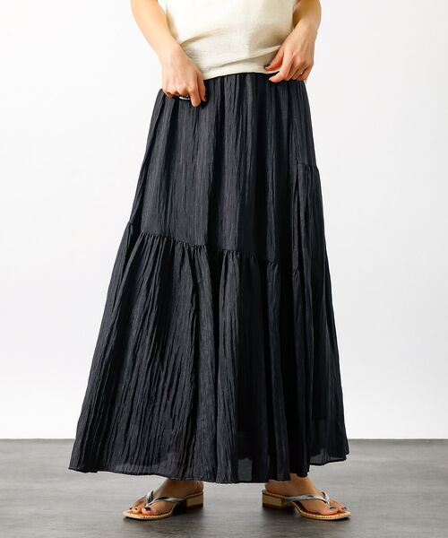 Rouge vif la cle / ルージュ・ヴィフ ラクレ ロング・マキシ丈スカート | 【MICA&DEAL/マイカアンドディール】ギャザースカート【WEB限定】 | 詳細11