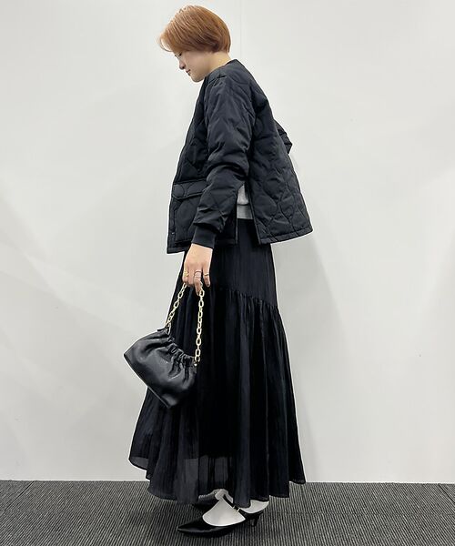 Rouge vif la cle / ルージュ・ヴィフ ラクレ ロング・マキシ丈スカート | 【MICA&DEAL/マイカアンドディール】ギャザースカート【WEB限定】 | 詳細16