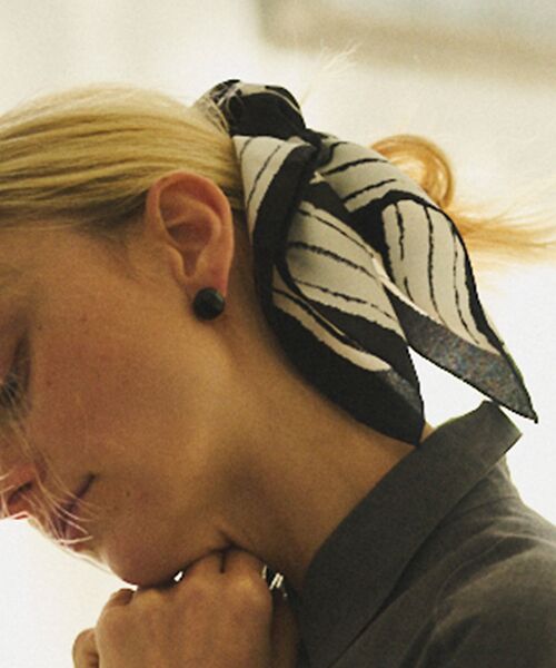 Rouge vif la cle / ルージュ・ヴィフ ラクレ ピアス・イヤリング | 【Caline Paris /カリーヌパリ 】ブラックストーンイヤリング | 詳細2