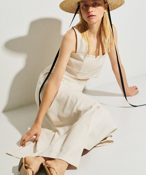 Rouge vif la cle / ルージュ・ヴィフ ラクレ シャツ・ブラウス | 【セットアップ対応】ビスチェリボンブラウス | 詳細2