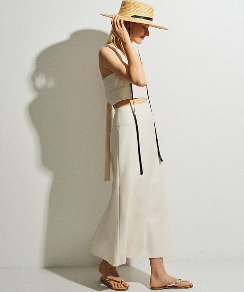 Rouge vif la cle / ルージュ・ヴィフ ラクレ シャツ・ブラウス | 【セットアップ対応】ビスチェリボンブラウス | 詳細5