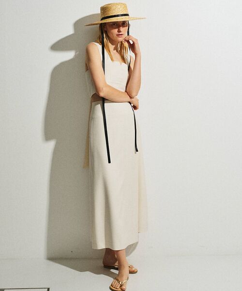 Rouge vif la cle / ルージュ・ヴィフ ラクレ シャツ・ブラウス | 【セットアップ対応】ビスチェリボンブラウス | 詳細7