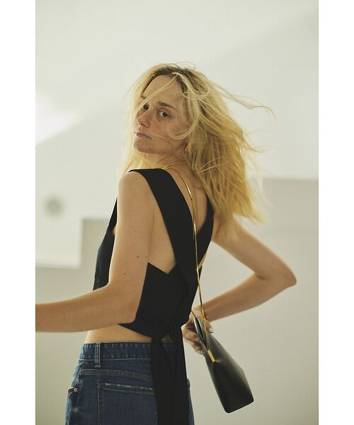 Rouge vif la cle / ルージュ・ヴィフ ラクレ シャツ・ブラウス | 【セットアップ対応】ビスチェリボンブラウス | 詳細13