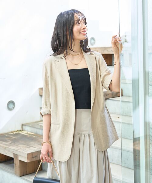 Rouge vif la cle / ルージュ・ヴィフ ラクレ テーラードジャケット | シングルテーラージャケット | 詳細1