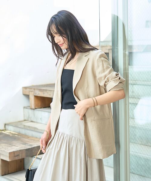 Rouge vif la cle / ルージュ・ヴィフ ラクレ テーラードジャケット | シングルテーラージャケット | 詳細2