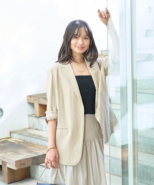 Rouge vif la cle / ルージュ・ヴィフ ラクレ テーラードジャケット | シングルテーラージャケット | 詳細5