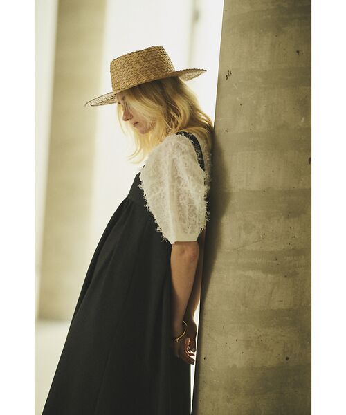 Rouge vif la cle / ルージュ・ヴィフ ラクレ ワンピース | デニムライクベアキャミワンピース | 詳細20