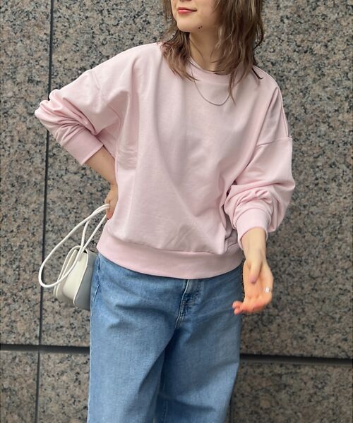 Rouge vif la cle / ルージュ・ヴィフ ラクレ スウェット | 【MICA&DEAL /マイカアンドディール】ルーズスリーブスウェット | 詳細1