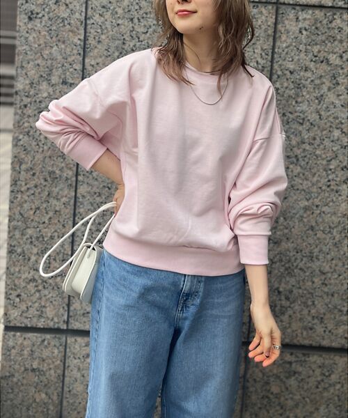 Rouge vif la cle / ルージュ・ヴィフ ラクレ スウェット | 【MICA&DEAL /マイカアンドディール】ルーズスリーブスウェット | 詳細3