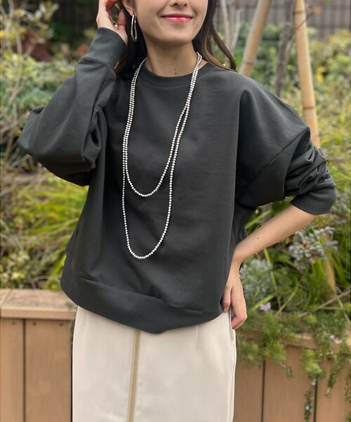 Rouge vif la cle / ルージュ・ヴィフ ラクレ スウェット | 【MICA&DEAL /マイカアンドディール】ルーズスリーブスウェット | 詳細12