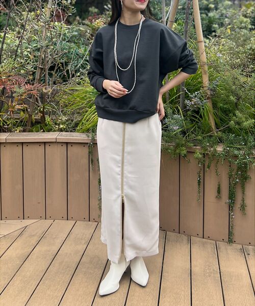 Rouge vif la cle / ルージュ・ヴィフ ラクレ スウェット | 【MICA&DEAL /マイカアンドディール】ルーズスリーブスウェット | 詳細14