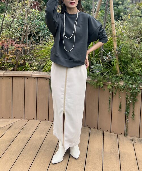 Rouge vif la cle / ルージュ・ヴィフ ラクレ スウェット | 【MICA&DEAL /マイカアンドディール】ルーズスリーブスウェット | 詳細15