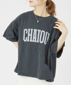 【REMI RELIEF／レミレリーフ】別注 CHATOU  Tシャツ【予約】