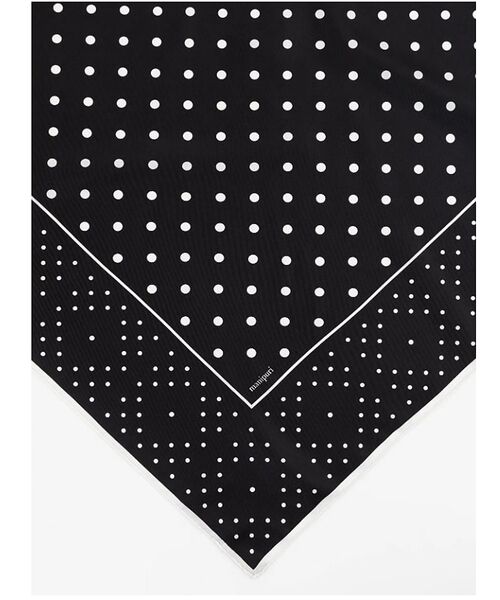 Rouge vif la cle / ルージュ・ヴィフ ラクレ バンダナ・スカーフ | 【manipuri/マニプリ】ジオメドット　スカーフ　65×65 | 詳細2