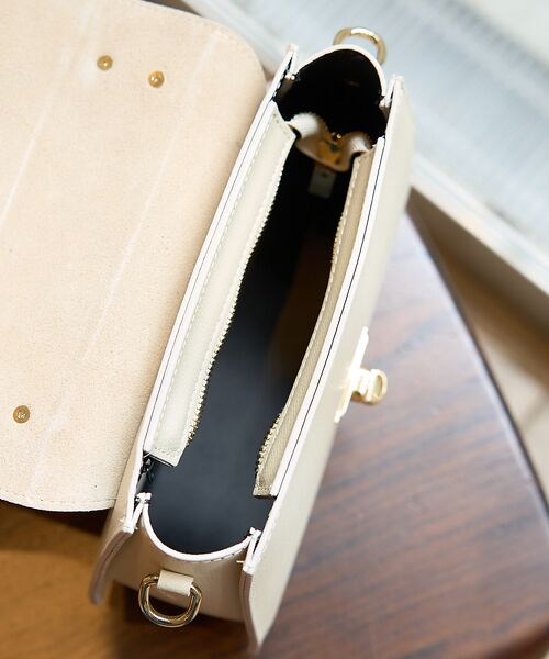 Rouge vif la cle / ルージュ・ヴィフ ラクレ ショルダーバッグ | 【AULENTTI/オウレンティ】ロック付ワンハンド2wayショルダーバッグ | 詳細15