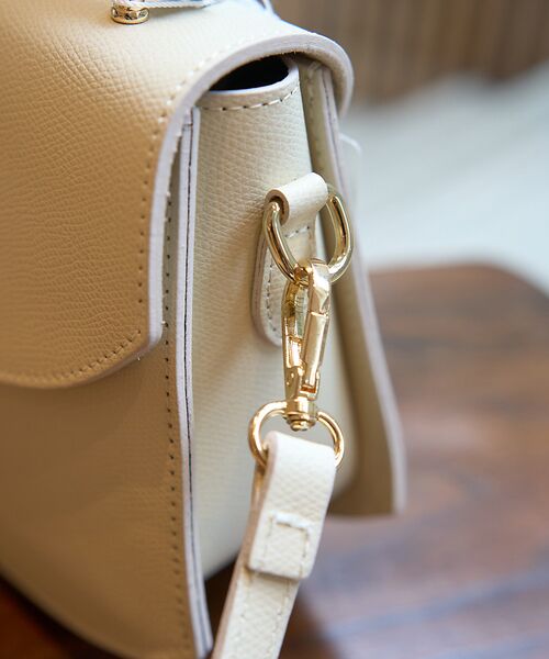 Rouge vif la cle / ルージュ・ヴィフ ラクレ ショルダーバッグ | 【AULENTTI/オウレンティ】ロック付ワンハンド2wayショルダーバッグ | 詳細17