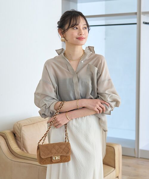 Rouge vif la cle / ルージュ・ヴィフ ラクレ ショルダーバッグ | 【AULENTTI/オウレンティ】チェーンスエードミニショルダー | 詳細1